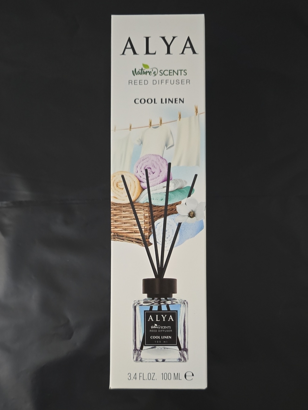 Alya Cool Linen Reed Diffuser - Picture 1 of 4